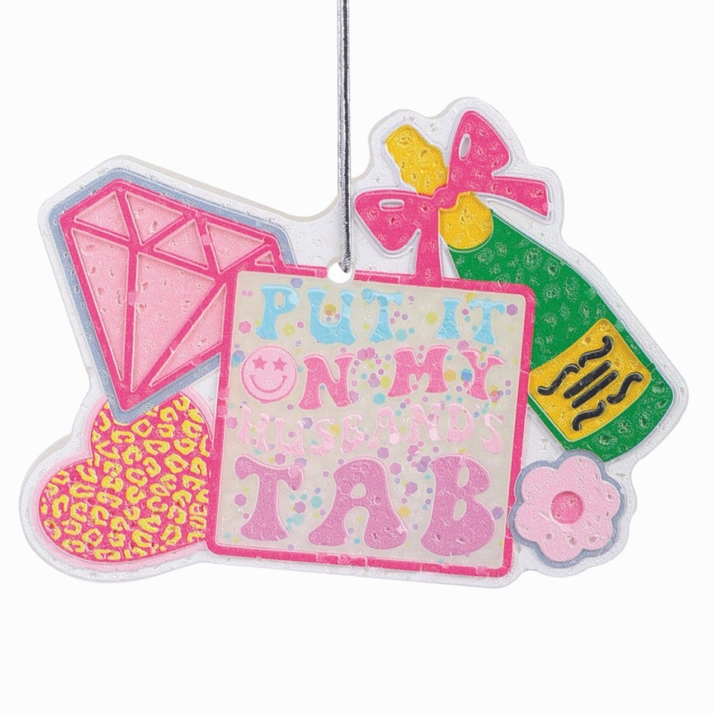 Simply southern Freshiez Car Air Freshener “put it on my husband tab”